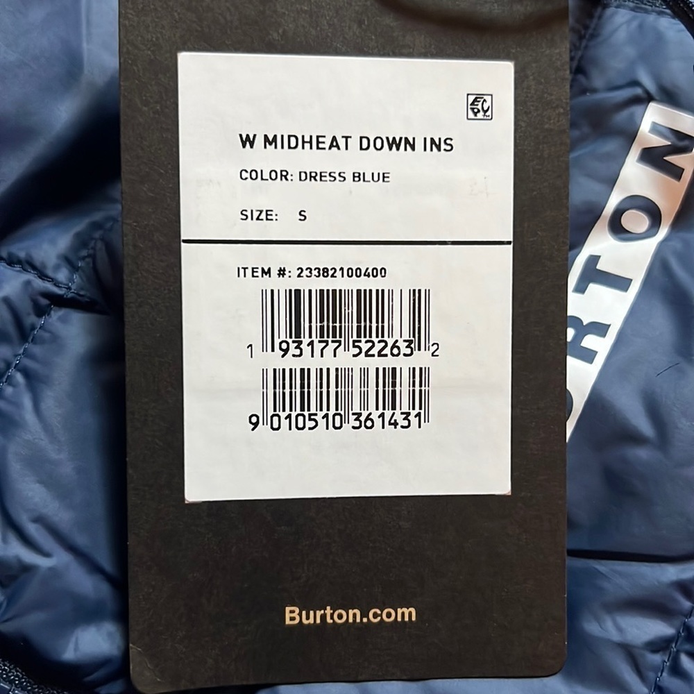 Burton Women’s Mid-Heat Down Insulated Jacket - Picture 7 of 11